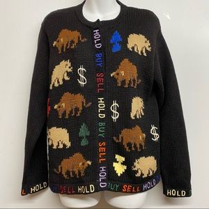 Eagle’s Eye Medium Women’s Sweater Stock Market